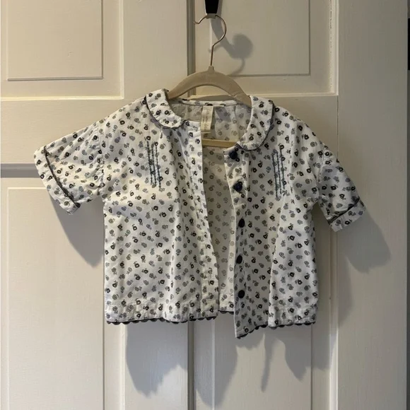 Little Cotton Clothes Girls Button Down Shirt - Picture 5 of 9